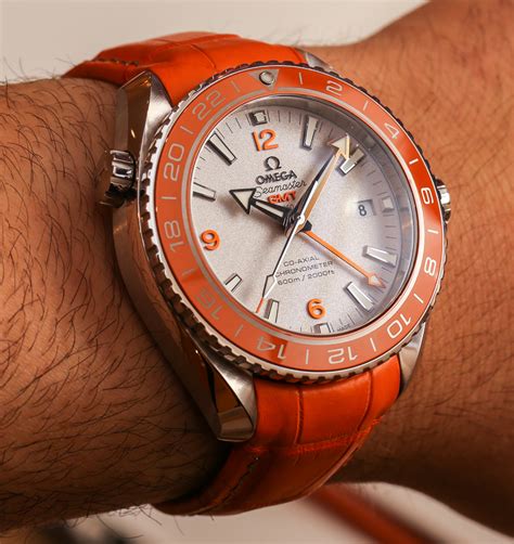 omega seamaster gmt orange|Omega Seamaster gmt th anniversary.